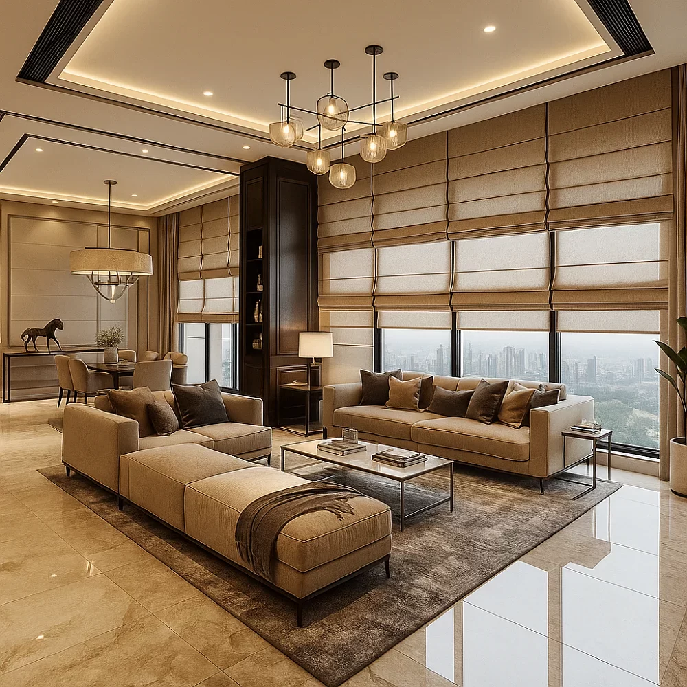 Roman Blinds Residential