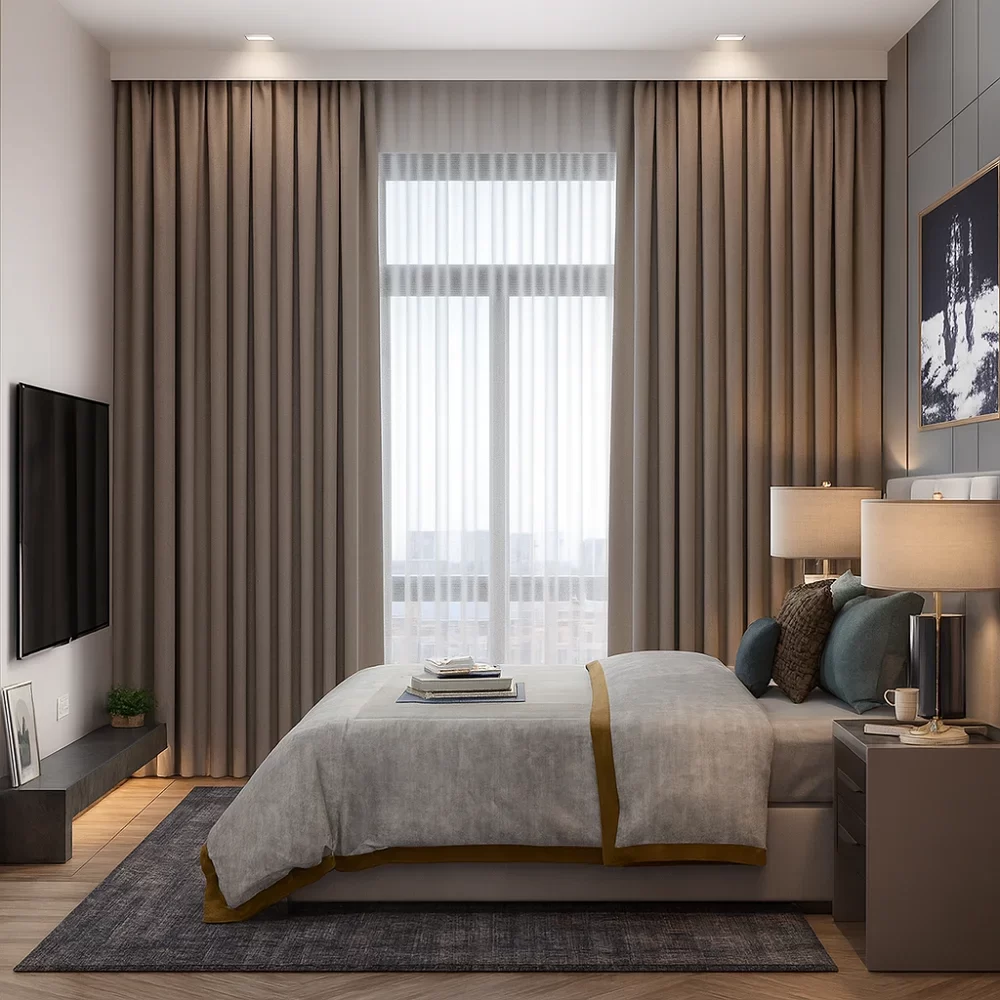Silk Curtains Residential